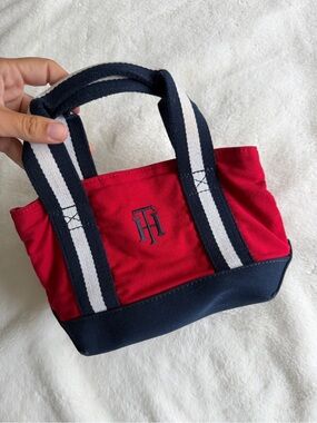 Tommy Hilfiger Mini Tote Bag Red White Blue